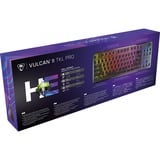 Turtle Beach Vulcan II TKL Pro, gaming toetsenbord Zwart, US lay-out, Hall Effect, TKL, RGB