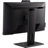 ViewSonic VG2440V Video Conferencing 24" monitor Zwart (mat), 1x HDMI, 1x DisplayPort, USB-C, USB-A, sound