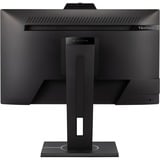 ViewSonic VG2440V Video Conferencing 24" monitor Zwart (mat), 1x HDMI, 1x DisplayPort, USB-C, USB-A, sound