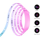 Govee Strip Light S Segmented Colour Control ledstrip 3 meter, 2,4GHz wifi, Bluetooth