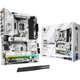 ASRock Z890 Steel Legend WiFi socket 1851 moederbord Zwart, RAID, 2.5 Gb-LAN, WIFI, BT, Sound, ATX