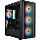 Cooler Master MasterBox 600 midi tower behuizing Zwart | 2x USB-A | 1x USB-C | RGB | Tempered Glass