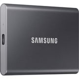 SAMSUNG Portable T7 4 TB externe SSD Grijs, MU-PC4T0T/WW, USB-C 3.2 (10 Gbit/s)