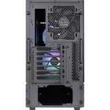 Thermaltake Ceres 300 TG ARGB midi tower behuizing Zwart | 2x USB-A | 1x USB-C | RGB | Tempered Glass