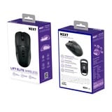 NZXT Lift Elite Wireless Gaming Mouse Zwart, USB / 2.4 GHz, 8.000 Hz / 4.000 Hz, 26.000 DPI