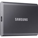 SAMSUNG Portable T7 2 TB externe SSD Grijs, MU-PC2T0T/WW, USB-A 3.2 (10 Gbit/s)