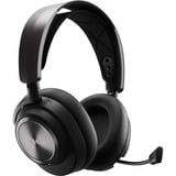 SteelSeries Arctis Nova Pro Wireless P over-ear gaming headset Zwart, Bluetooth, Pc, PlayStation 4, PlayStation 5, Nintendo Switch