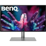 BenQ PD2725U 27" 4K UHD monitor Zwart/grijs, 2x HDMI, 1x DisplayPort, 2x Thunderbolt, USB-A, HDR10