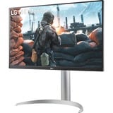 LG 27UP650P-W 27" 4K UHD gaming monitor Zilver, 2x HDMI, 1x DisplayPort