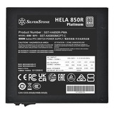 SilverStone HELA 850R Platinum, 850 Watt voeding  Zwart, 1x 12VHPWR, 4x PCIe, kabelmanagement