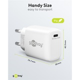 goobay USB-C PD GaN snellader (25 W) Wit