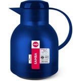 Emsa SAMBA Isoleerkan Blauw/transparant, 1 Liter, Quick Press Sluiting