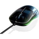 Endgame Gear XM1 RGB Dark Frost gaming muis Zwart/transparant, 50 - 16.000 dpi