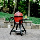 Kamado Joe Junior Celebration Pack houtskoolbarbecue Rood/zwart, Ø 34 cm