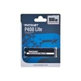 Patriot P400 Lite 1 TB SSD Zwart/wit, PCIe 4.0 x4, NVMe 1.4, M.2 2280