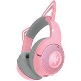 Razer Kraken Kitty V2 BT over-ear gaming headset Pink, Bluetooth, Pc