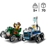 LEGO City - Raceautopakket: vliegtuig vs. ziekenhuisbed Constructiespeelgoed 60459 | zeepkistenraceset