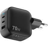 Sitecom 70W GaN Power Delivery Wall Charger Zwart