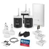 Swann AllSecure4K Wireless Security Kit met 3x Wire-Free Cameras & NVR Tower Wit/zwart