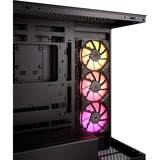 Corsair iCUE LINK 3500X RGB midi tower behuizing Zwart | 2x USB-A | 1x USB-C | RGB | Tempered Glass