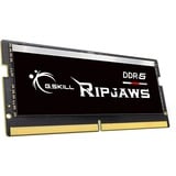 G.Skill 32 GB DDR5-5600 laptopgeheugen Zwart, F5-5600S4040A32GX1-RS, Ripjaws, XMP