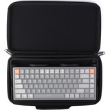 Keychron K8/C1 aluminum frame Keyboard Carrying Case tas Zwart