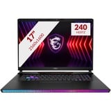 MSI Raider GE78 HX 14VHG-641NL 17"  gaming laptop Zwart | i9-14900HX | RTX 4080 | 32GB | 2TB SSD