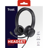 Trust Ayda PC Headset on-ear  Zwart