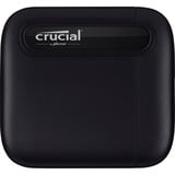 Crucial X6 Portable 1 TB externe SSD Zwart, CT1000X6SSD9, USB-C 3.2 Gen 2 (10 Gbit/s)