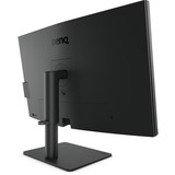 BenQ PD3205U 32" 4K UHD monitor Donkergrijs, HDMI, DisplayPort, 3x USB-A 3.2 (5 Gbit/s), 2x USB-B, USB-C 3.2 (5 Gbit/s)