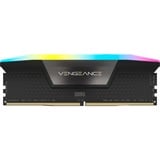 Corsair 96 GB DDR5-5600 (4x 24 GB) Quad-Kit werkgeheugen Zwart, CMH96GX5M4B5600C40, Vengeance, RGB, XMP 3.0