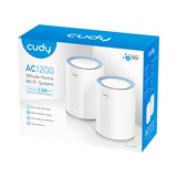 Cudy AC1200 Mesh Wi-Fi System (2-Pack) mesh router Wit