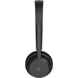 Lenovo Wireless VoIP Headset on-ear  Zwart, Bluetooth 5.3