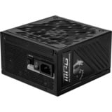 MSI MPG A1000GS PCIE5, 1000 Watt voeding  Zwart, 2x 12VHPWR, 1x PCIe, Kabelmanagement