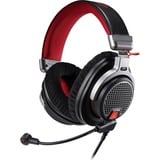 Audio-Technica ATH-PDG1a over-ear gaming headset Zwart/rood, 3,5 mm aansluiting