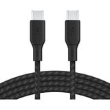 Belkin BoostCharge USB-C kabel Zwart, 2 meter, 100W