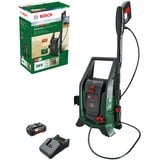 Bosch UniversalAquatak 36V-100 hogedrukreiniger Groen/zwart, Incl. 36V Accu en oplader