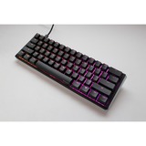 Ducky One 3 Classic Mini, toetsenbord Zwart/wit, US lay-out, Cherry MX Silent Red, RGB led, Double-shot PBT, Hot-swappable, QUACK Mechanics, 60%