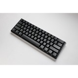 Ducky One 3 Classic Mini, toetsenbord Zwart/wit, US lay-out, Cherry MX Silent Red, RGB led, Double-shot PBT, Hot-swappable, QUACK Mechanics, 60%