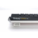 Ducky One 3 Classic Mini, toetsenbord Zwart/wit, US lay-out, Cherry MX Silent Red, RGB led, Double-shot PBT, Hot-swappable, QUACK Mechanics, 60%