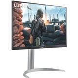 LG UltraFine 27UP650K-W 27" 4K UHD monitor Wit/zilver, 2x HDMI, DisplayPort