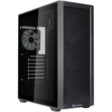 SilverStone FARA 515XR midi tower behuizing Zwart | 2x USB-A | Tempered Glass