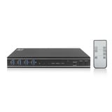 ACT Connectivity 2-Poorts Dual HDMI 4K@60Hz KVM switch, USB 3.2 Gen1 (USB 3.0) kvm-switch Zwart