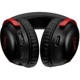 HyperX Cloud III Wireless over-ear gaming headset Zwart/rood, Pc, PlayStation 4, PlayStation 5