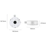 Reolink lasdoos D20 surveillance accessoires Zwart