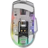 Sharkoon SKILLER SGM50W gaming muis Wit, 400 - 6400 dpi, RGB leds