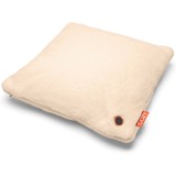 Cozy Una Teddy 45 x 45 cm draadloos warmtekussen Lichtbeige, Powerbank 5000 mAh