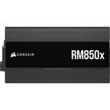 Corsair RM850x (2024), 850 Watt voeding  Zwart, 1x 12VHPWR, 3x PCIe, kabelmanagement