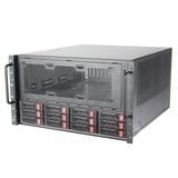 SilverStone RM61-312, rack, serverbehuizing Zwart | 6U