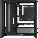 Corsair FRAME 4000D midi tower behuizing Zwart | 2x USB-A | 1x USB-C | Tempered Glass